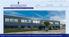 Desktop Screenshot of kunzmann-dasing.de